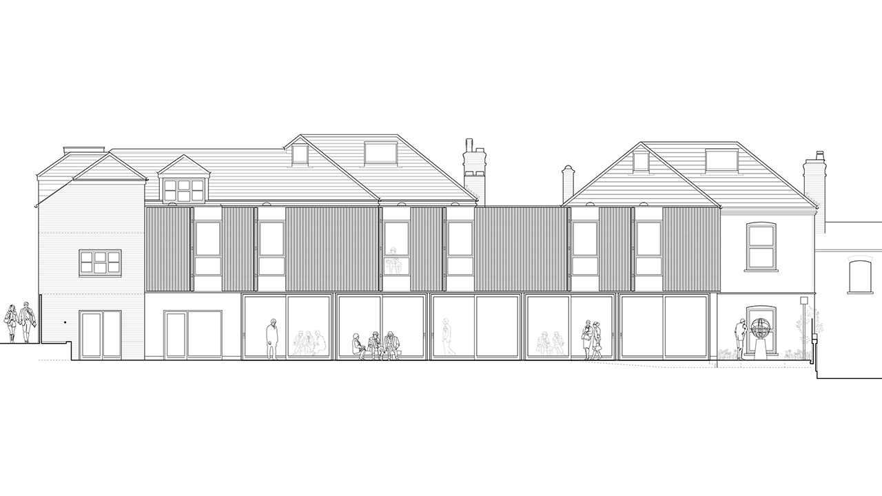 Care Home London Proposed Elevation