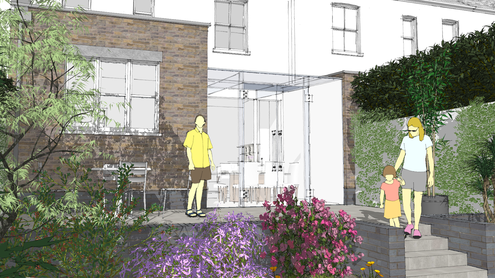Architect_Residential_Extension_Greenwich_Visualisation_Glass_Box
